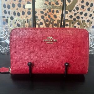Coach Red Wallet